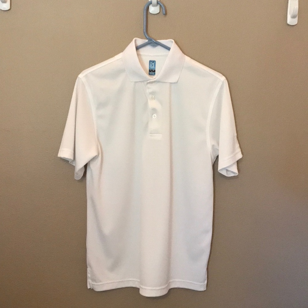 White PGA Polo shirt